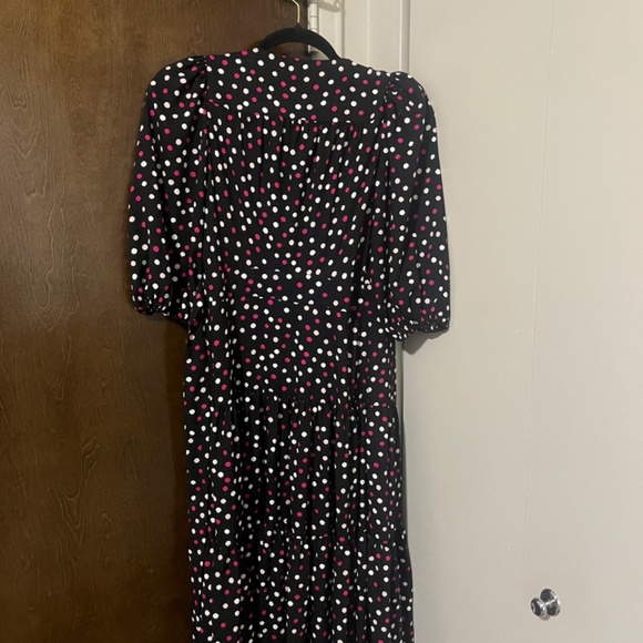 kate spade glimmer dot wrap dress - Picture 9 of 13